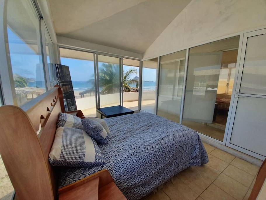 Apartamento Casa A Pie De Playa Isla De La Piedra Mazatlán Exterior foto